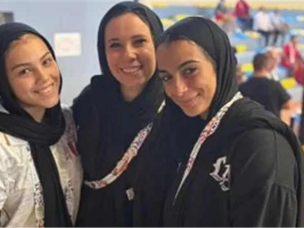 نورا عصام بخير بعد سقوطها في منافسات رفع الأثقال بدورة البحر المتوسط