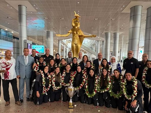 وزارة الشباب والرياضة تستسقبل بطلات منتخب مصر للكرة الطائرة