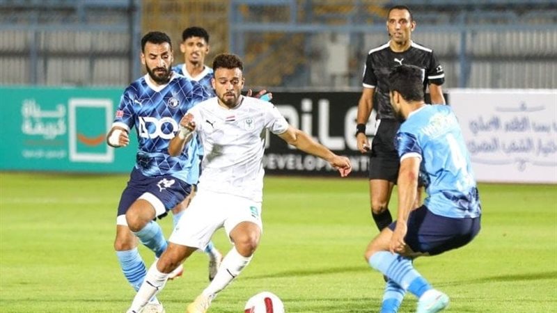 مباراة المصري وبيراميدز