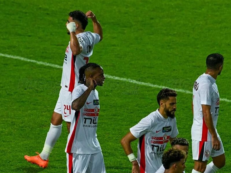 لاعبي فريق الزمالك 