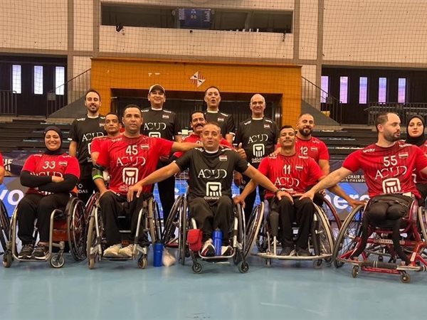 منتخب كرة اليد على الكراسي المتحركة يهزم ليتوانيا ويضمن الصعود لربع نهائي بطولة العالم