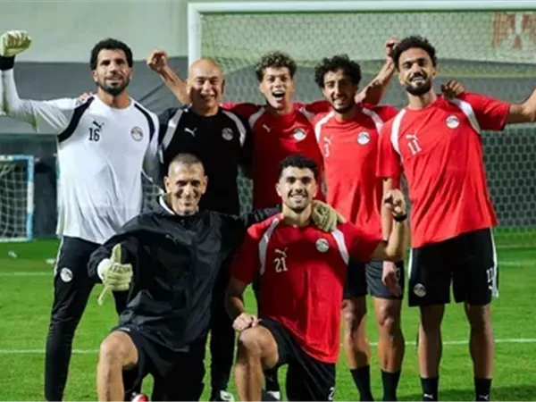 تدريبات استشفائية وتقسيمة في مران منتخب مصر استعداداً لتصفيات أفريقيا