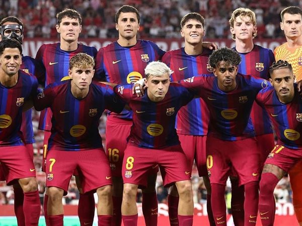 برشلونة يواصل انتصاراته المتتالية امام اشبيلية في الدوري الاسباني