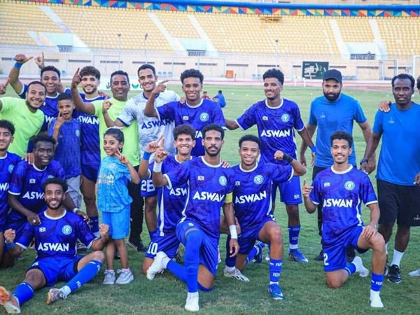 خاص..أسوان يستعد بودية لديربي التعدين في دوري القسم الثاني