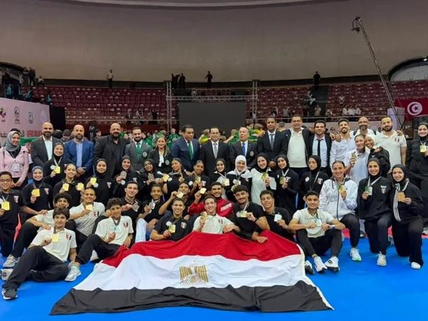 بعد حصد 46 ميدالية .. وزير الشباب والرياضة يهنئ منتخبات مصر للكاراتيه للكبار والشباب والناشئين 