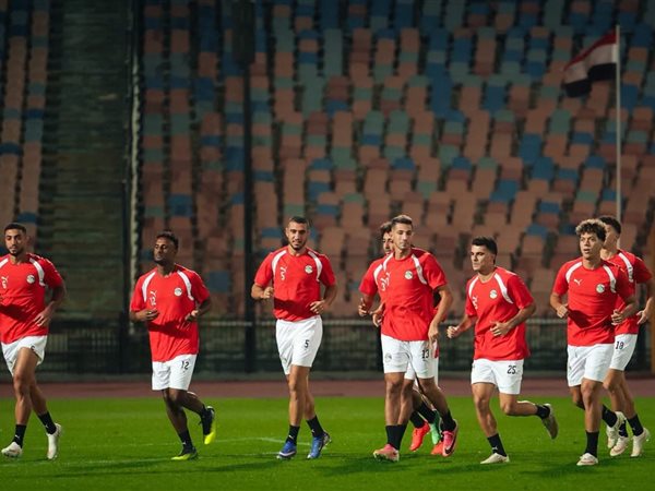 منتخب مصر يختتم تدريباته إستعداداً لمواجهة أنجولا في تصفيات كأس أمم أفريقيا