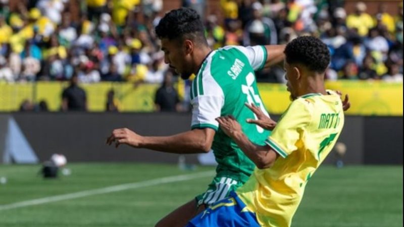 صورة من مباراة الاهلي