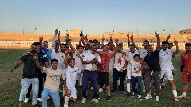 إحتفالات فريق شباب