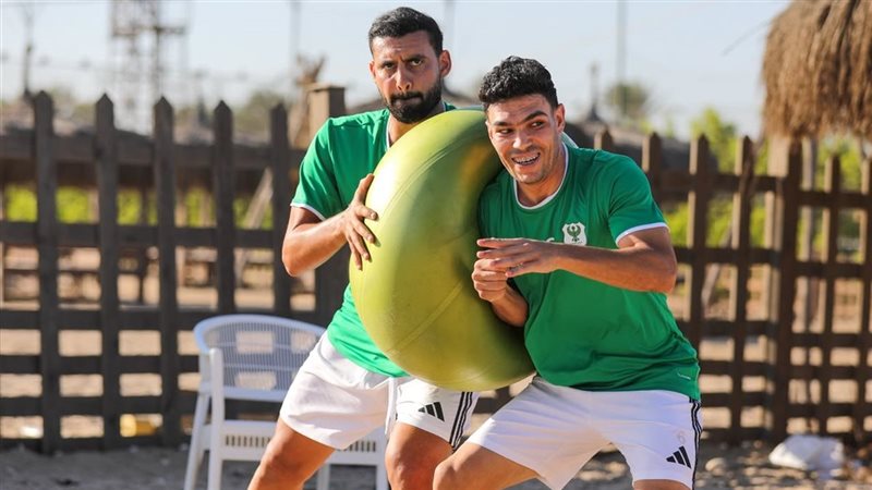 تدريبات فريق المصري