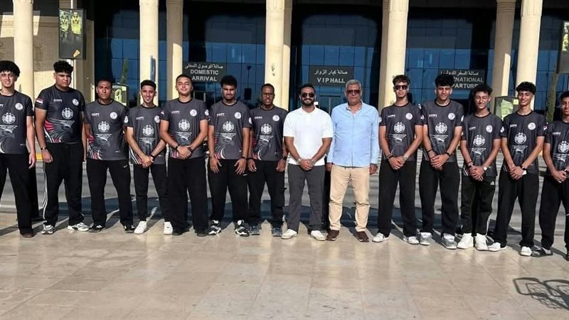بعثة منتخب مصر للاسكيت