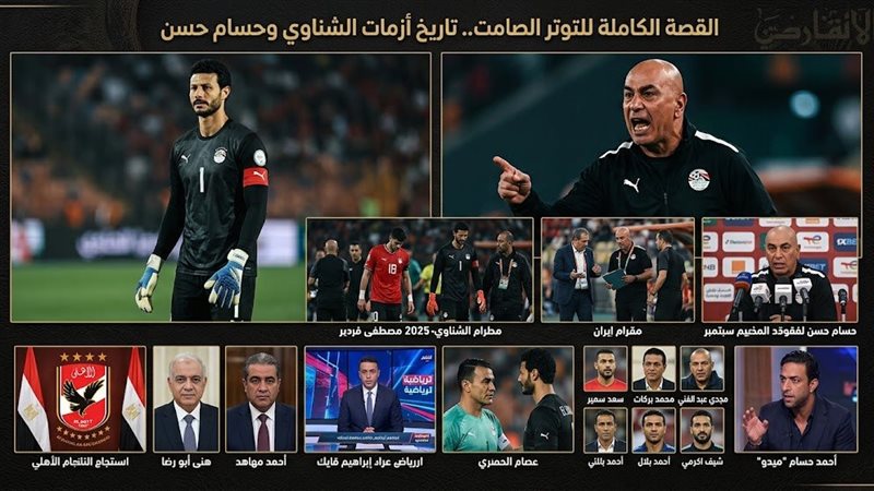 حسام حسن والشناوي