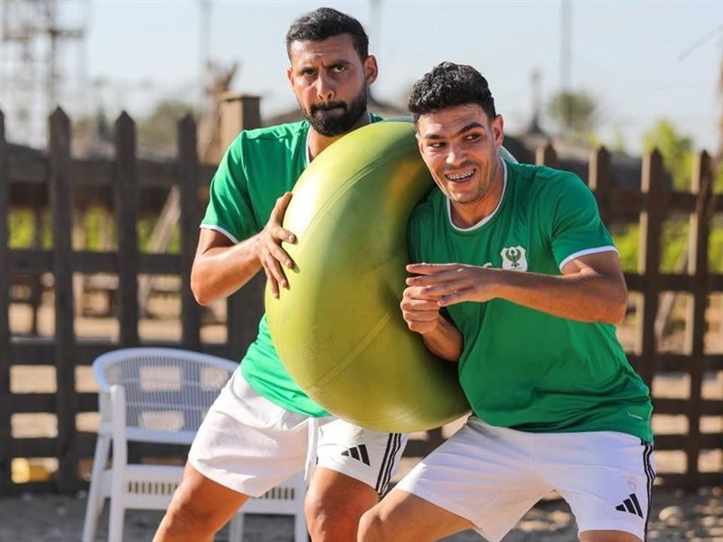 تدريبات فريق المصري 