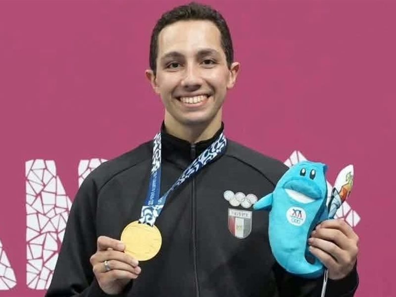 محمد حمزة، لاعب منتخب مصر لسلاح الشيش