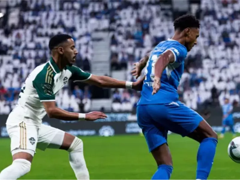 صورة ارشيفية من احد مباريات الهلال 