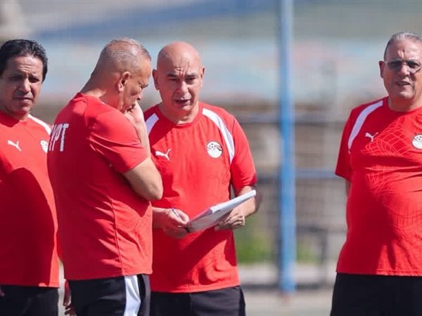 منتخب مصر يخوض تدريبه بإستاد الدفاع الجوي قبل السفر إلى جنوب السودان 
