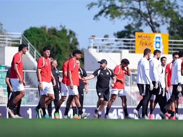 منتخب مصر يختتم تدريباته استعدادًا لمواجهة جنوب السودان غدًا