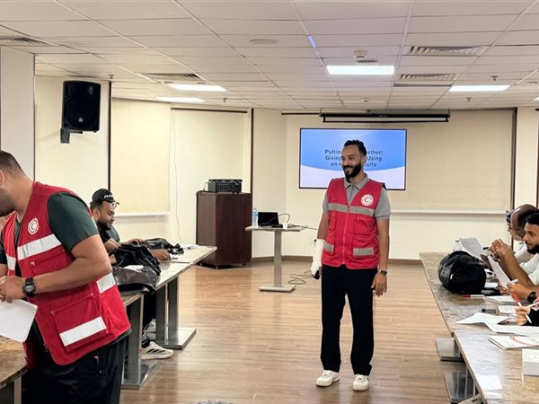 الشباب والرياضة تدرب العاملين على الإسعافات الأولية وCPR