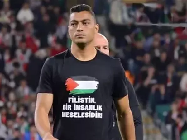 مصطفى محمد يرفع شعار «فلسطين قضية إنسانية» ويسجل أول أهدافه مع كونيا سبور