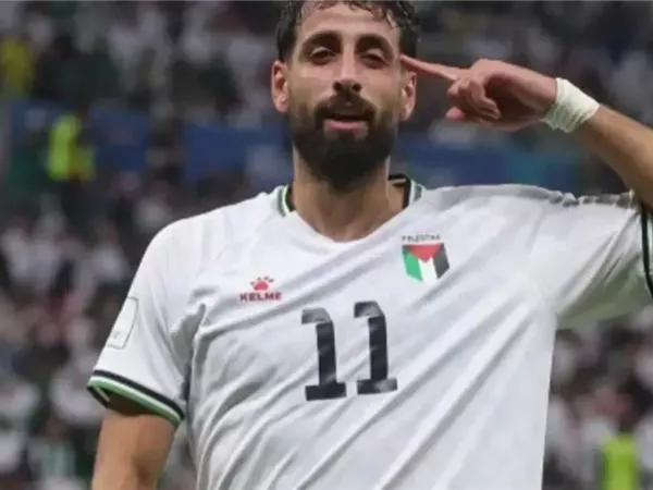 عدي الدباغ الهداف التاريخي لمنتخب فلسطين برصيد 18 هدفا