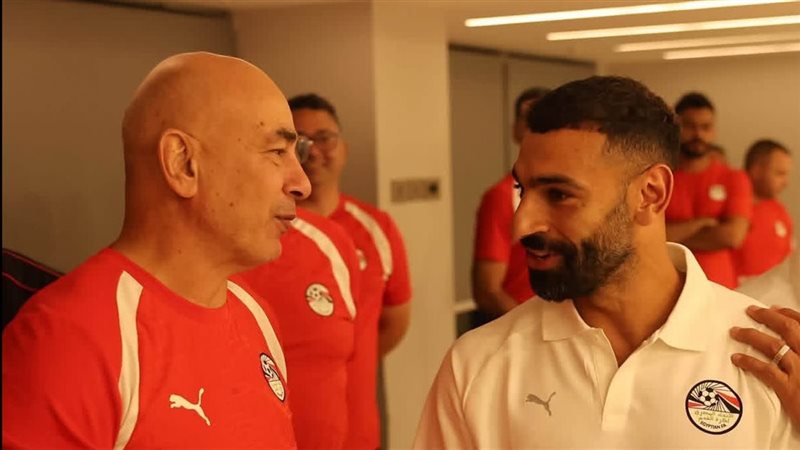 محمد صلاح وحسام حسن