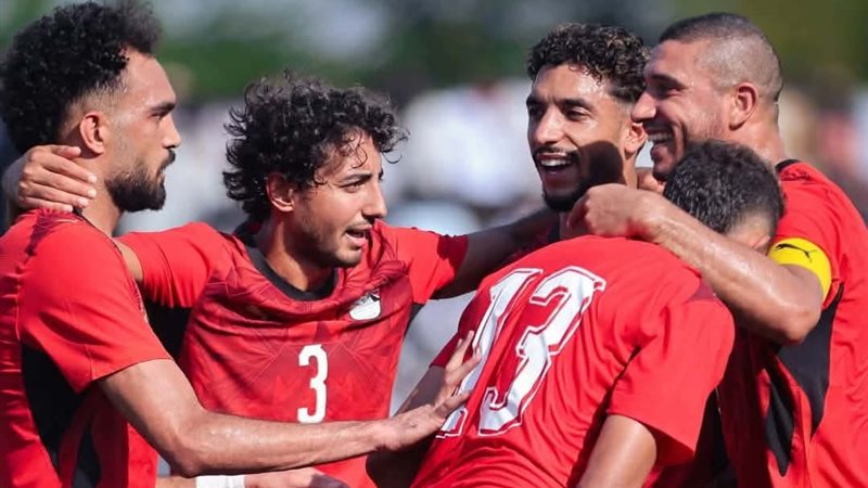 فرحة لاعبو منتخب