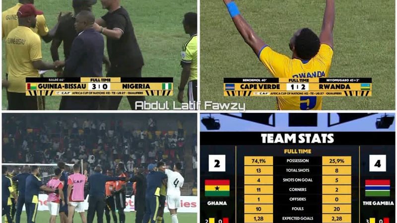 جانب من مباريات تصفيات كأس الأمم الإفريقية