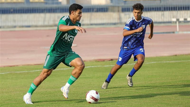 جانب من مباراة المصري وبوروسيا مصر
