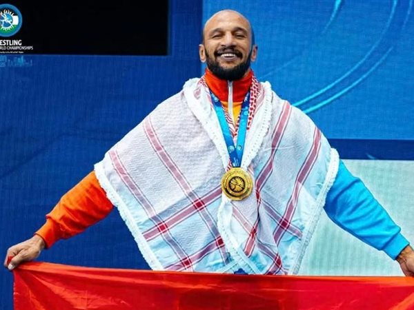 مصر تحصد 3 ميداليات في بطولة العالم للرواد للمصارعة بالأردن