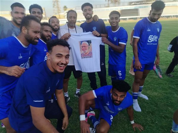 رغم رحيله والد مدرب الألومنيوم حاضر في الفوز علي المدينة