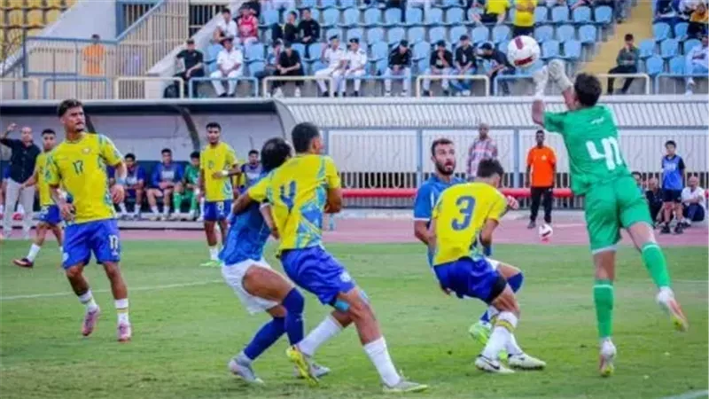 صورة من احد مباريات المحترفين 