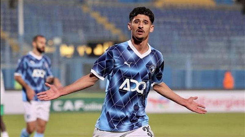 قطة لاعب بيراميدز
