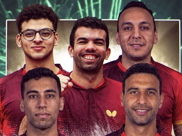 منتخب مصر يتوج بلقب بطولة إفريقيا لتنس الطاولة للرجال