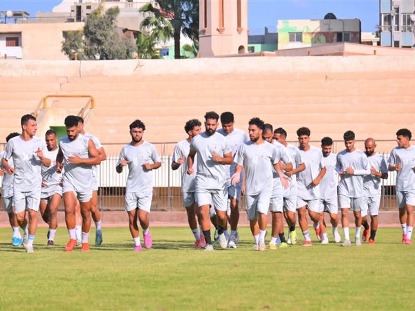 صور: تدريبات مكثفة للاعبي المنصورة استعداد لمواجهة حرس الحدود