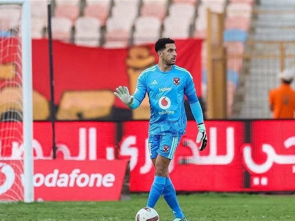 مصطفى شوبير أفضل لاعب في مباراة الأهلي ومودرن سبورت