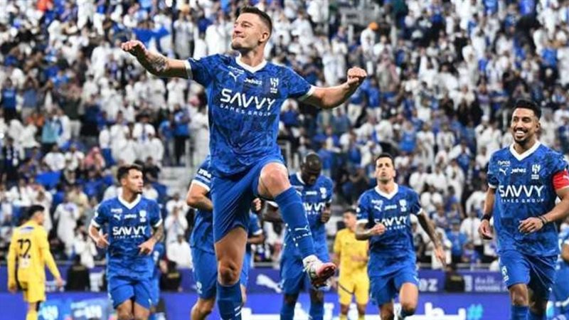 مباراة الهلال والقادسية