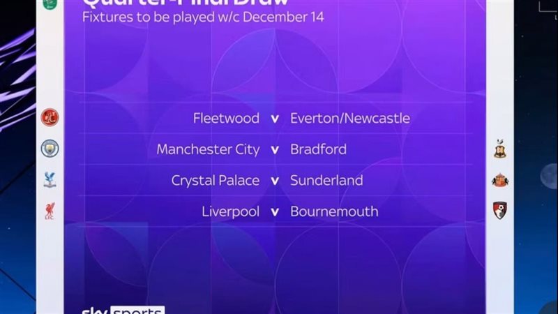 نتائج قرعة ربع نهائي كأس كاراباو 2026/27